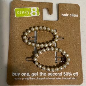 Crazy 8 Hair Clips